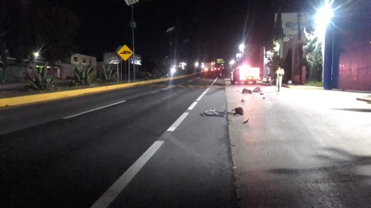 Embisten y matan a ciclista en Calpulalpan; no hubo detenidos