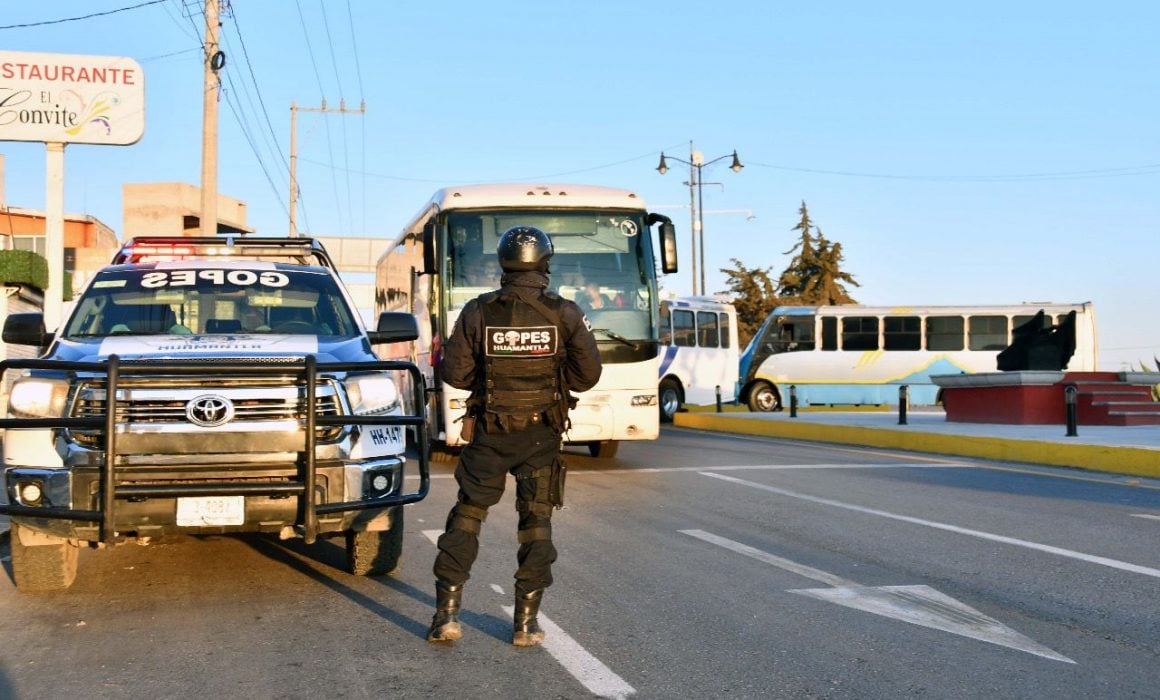 Asegura policía de Huamantla a 12 personas por portación de estupefacientes