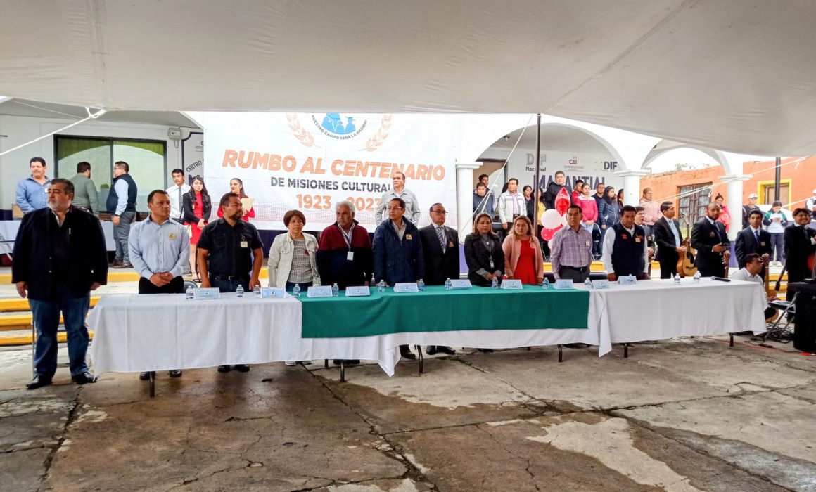 Impulsa Sepe exposición rumbo al centenario Misiones Culturales en Texcalac