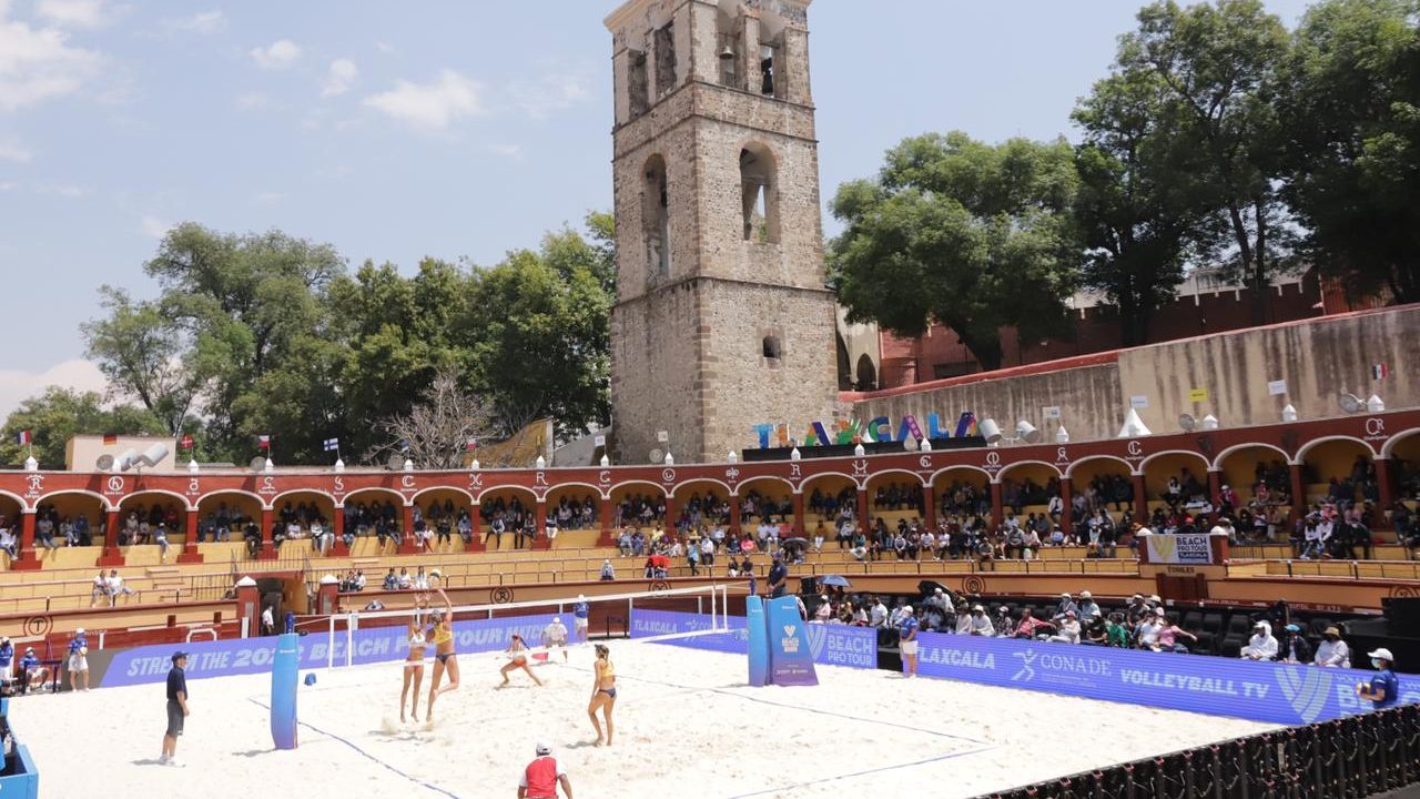 Lidera México grupos L en Mundial de Voleibol de Playa Tlaxcala 2023