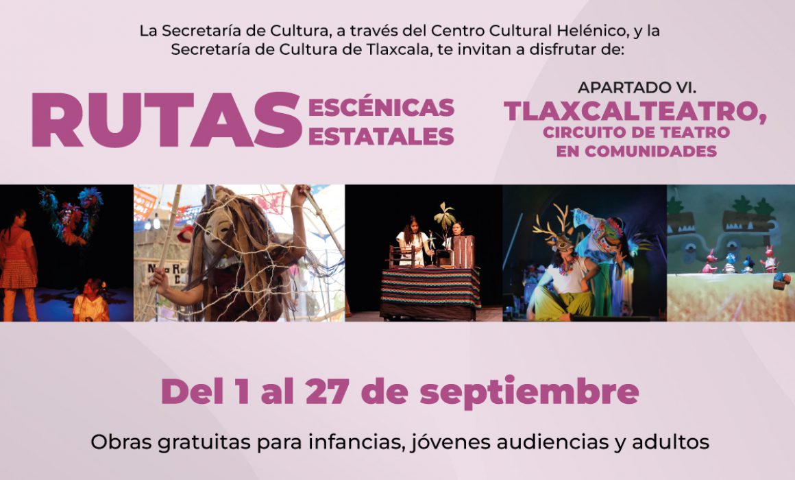Arranca quinta edición de Tlaxcalteatro, circuito de teatro en comunidades