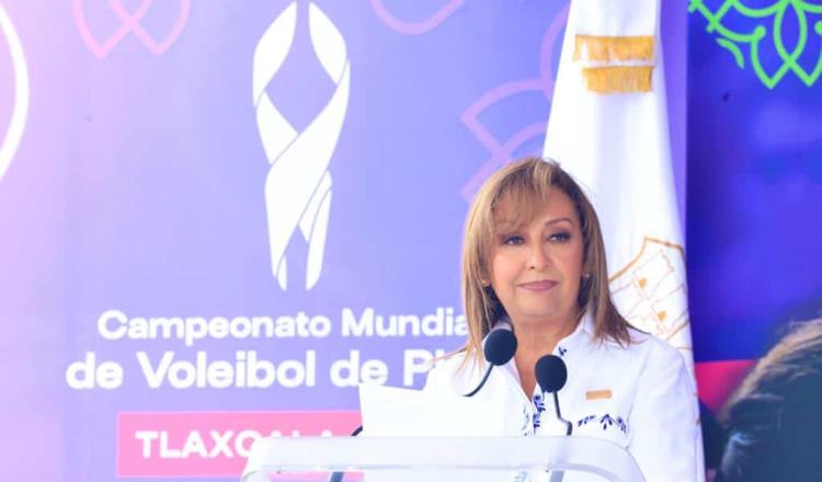 Tlaxcala está listo para Mundial de Voleibol, dice Lorena Cuéllar