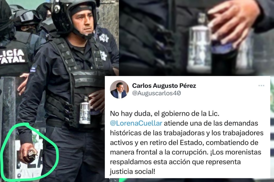 Respalda Morena Tlaxcala represión y violencia en manifestaciones
