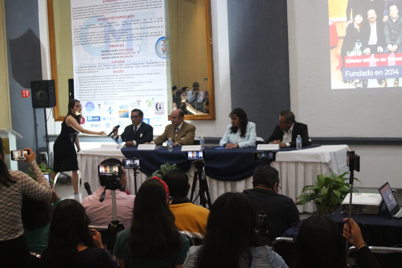 Preparan premiación a la excelencia médica en Tlaxcala