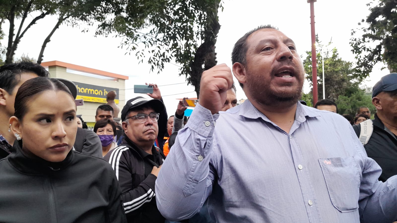 Sindicatos adelantan manifestación nuevamente