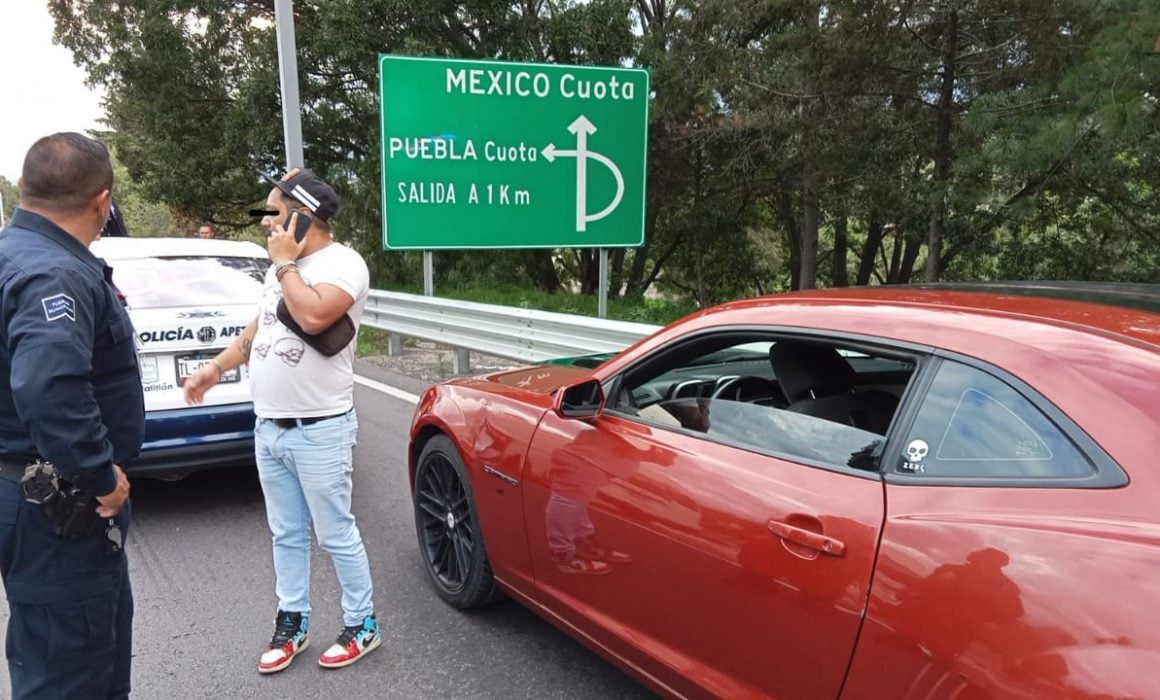 Recupera policía de Apetatitlán vehículo Camaro robado