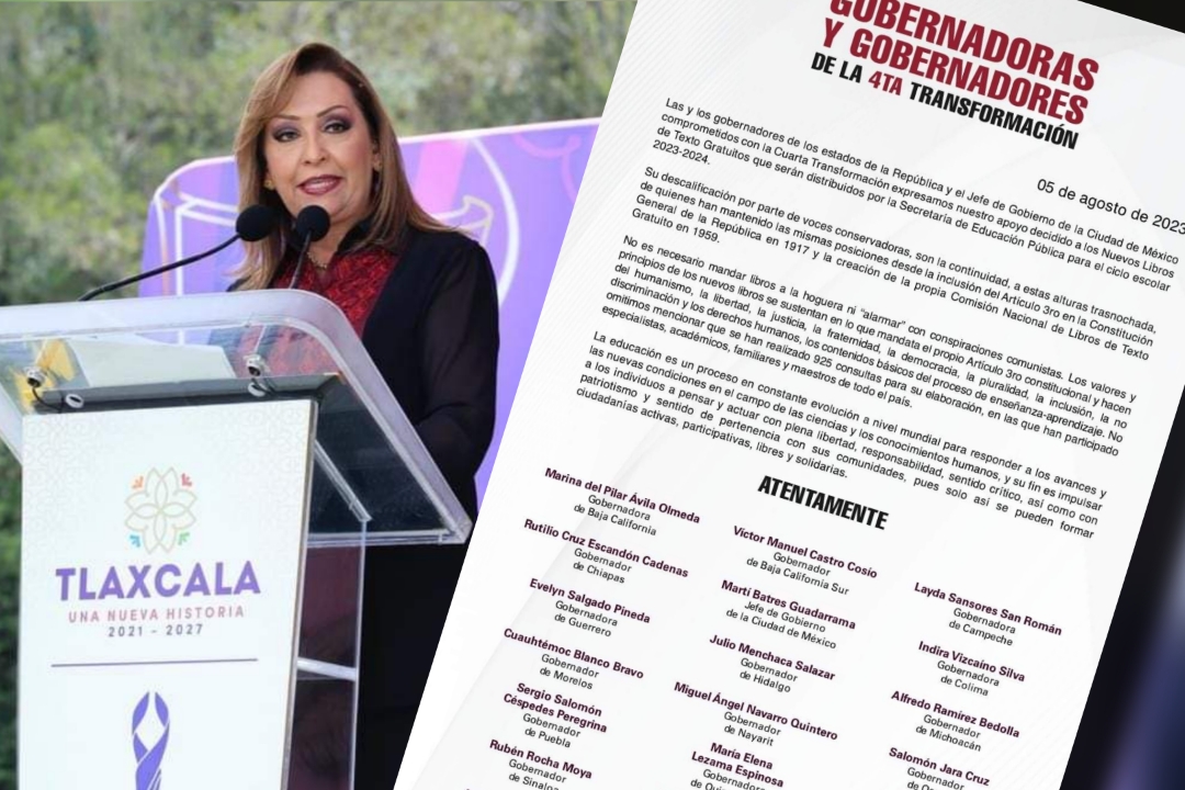 Da Lorena Cuéllar espaldarazo a nuevos libros de texto gratuito