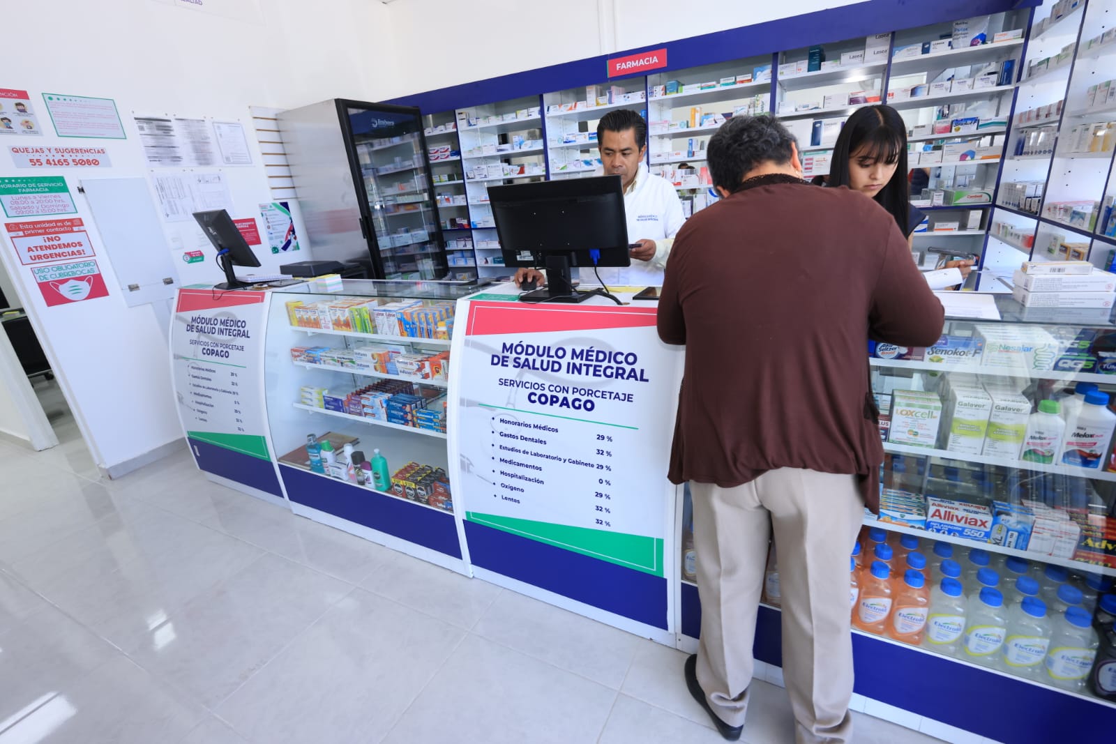 Rezagados de Sindicatos dan voto de confianza a Módulos de Salud Integral