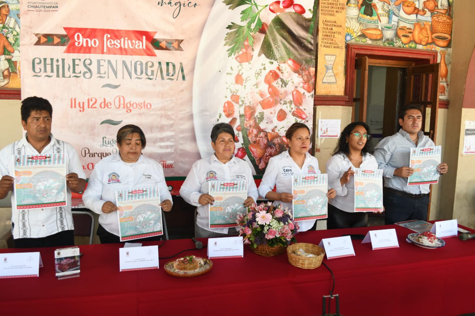 Venderán 2 mil chiles en nogada en regreso de Festival de Chiautempan