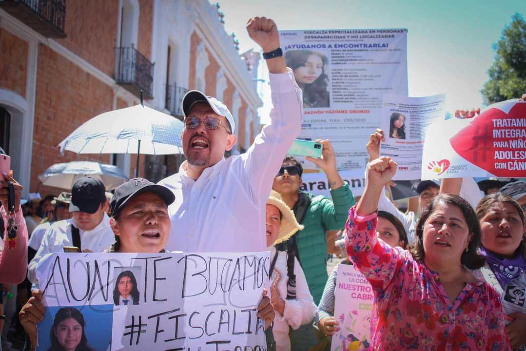 Preparan marcha "oficialista" a favor de Lorena Cuéllar