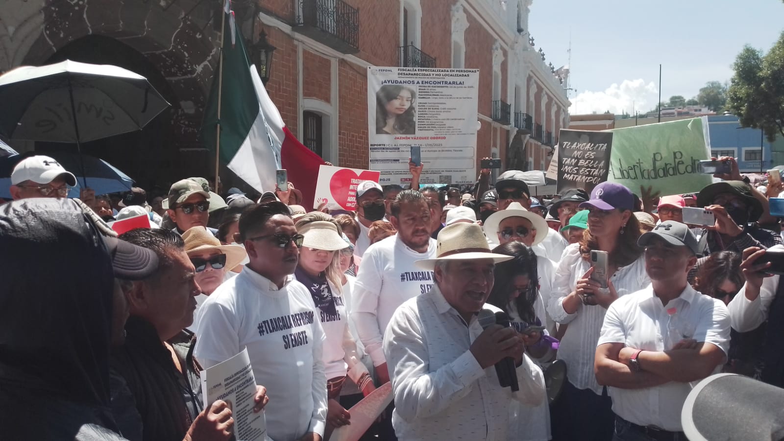 Pide Asamblea Popular Feminista de Tlaxcala cuestionar a líderes de la "Gran Marcha"