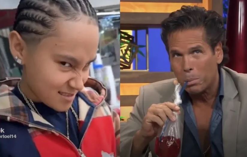 Comparan reacciones de Roberto Palazuelos con las de Yahritza y su Esencia al probar refresco de bolsa (Vídeo)