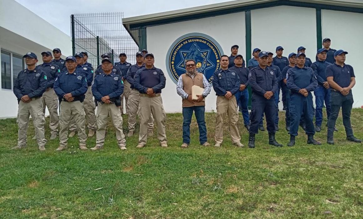 Concluye con éxito capacitación de unidad canina de la SSC