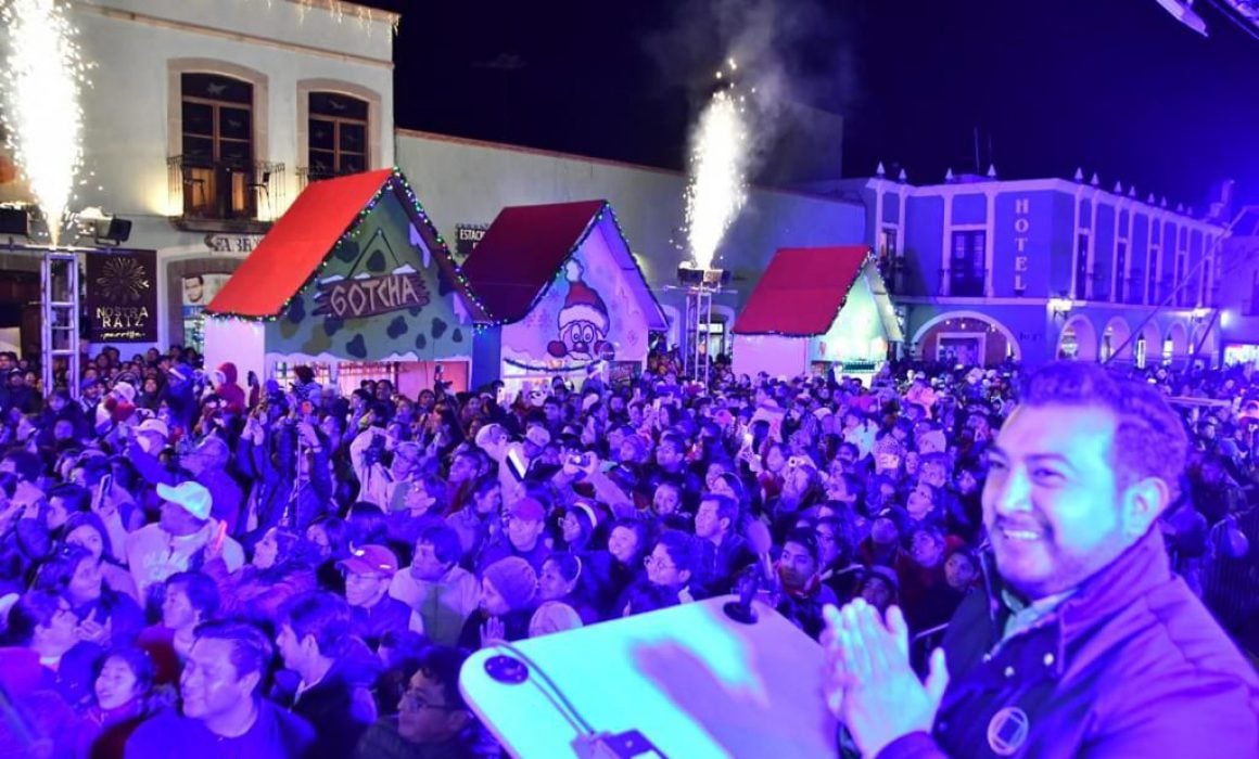 Se desborda alegría en Huamantla con inauguración de Aldea Mágica 2023