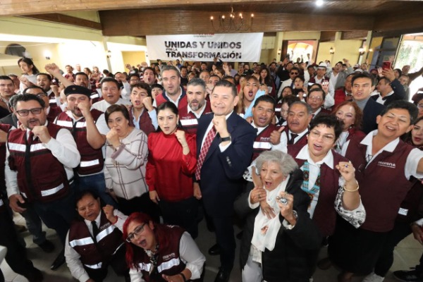 Claudia Rivera suma estructura política a favor de Alejandro Armenta