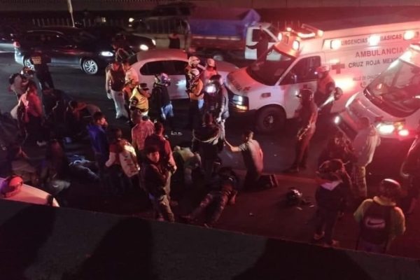 Mueren tres peregrinos tras ser embestidos en la México-Puebla