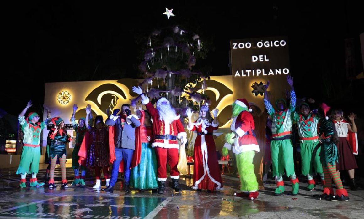 Inauguró Lorena Cuéllar Una Navidad Zoorprendente en el Zoológico