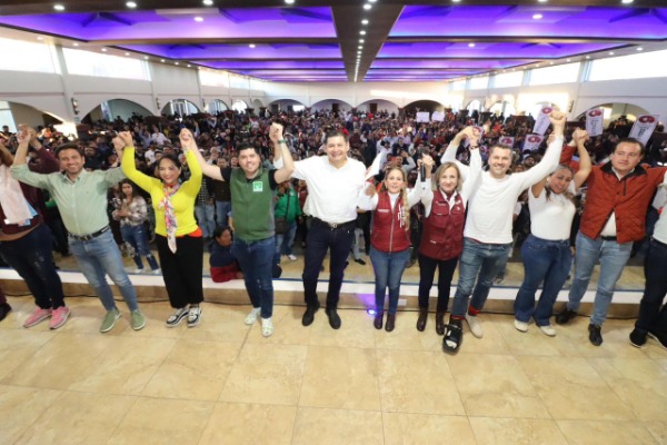 Armenta destaca importancia de Neva Alianza y Fuerza por México en la coalición "Seguimos Haciendo Historia"