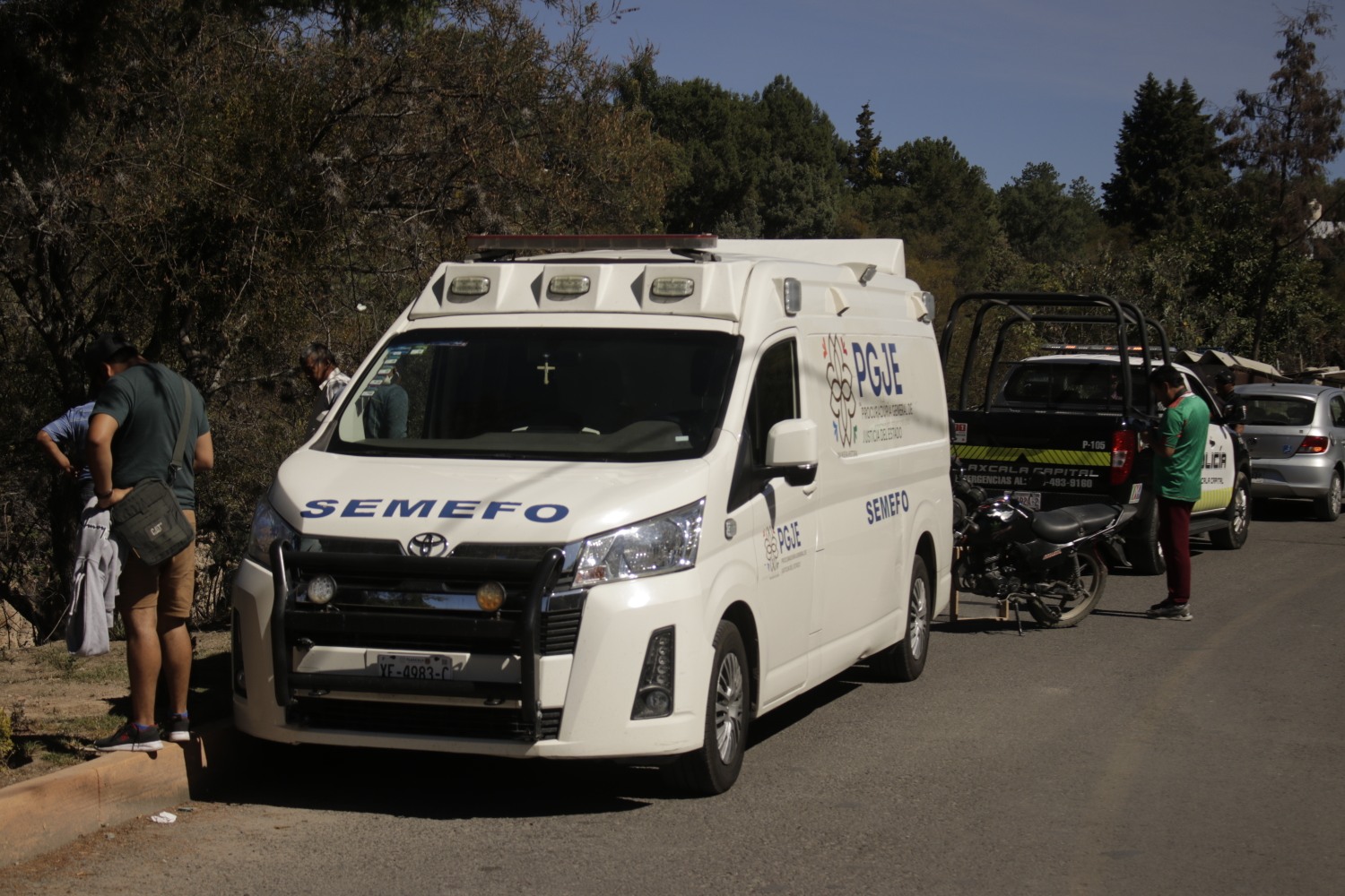 Localizan a hombre sin vida dentro de barranca, en Tizatlán