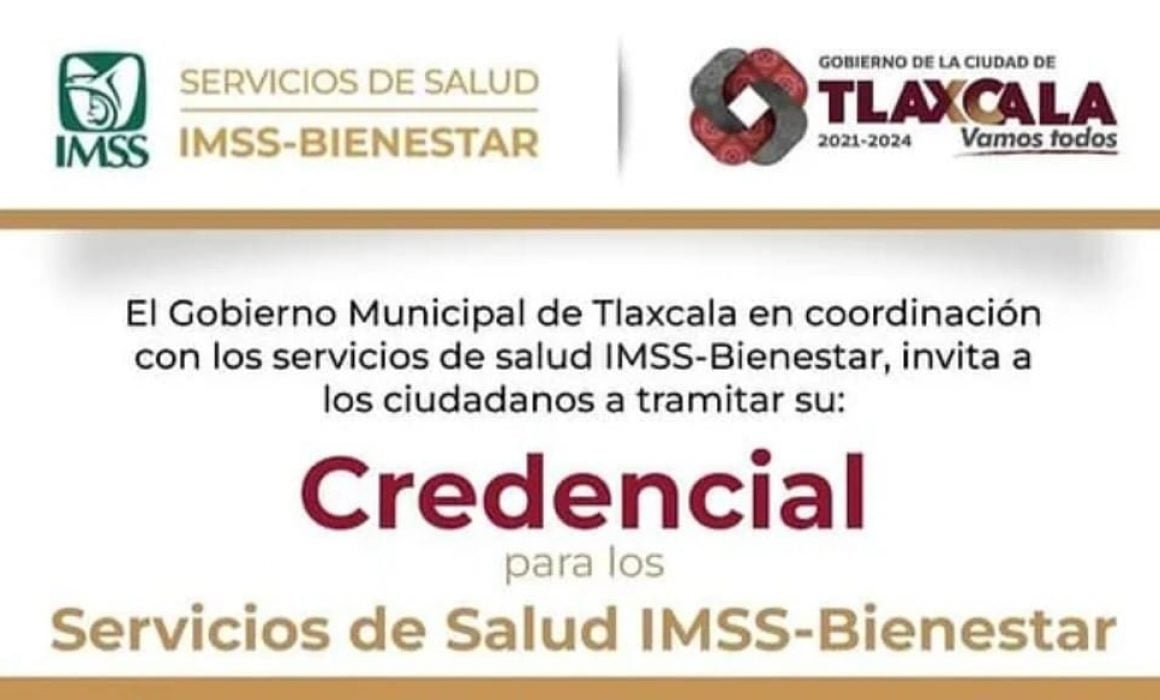 Promueven en Tlaxcala registros para servicios IMSS -Bienestar