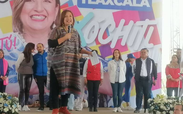 Tlaxcala no era inseguro como ahora, falló el gobierno: Xóchitl Gálvez