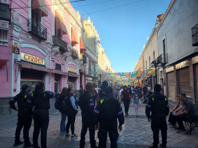 Inicia Ayuntamiento de Puebla operativo de fin de año en el Centro Histórico