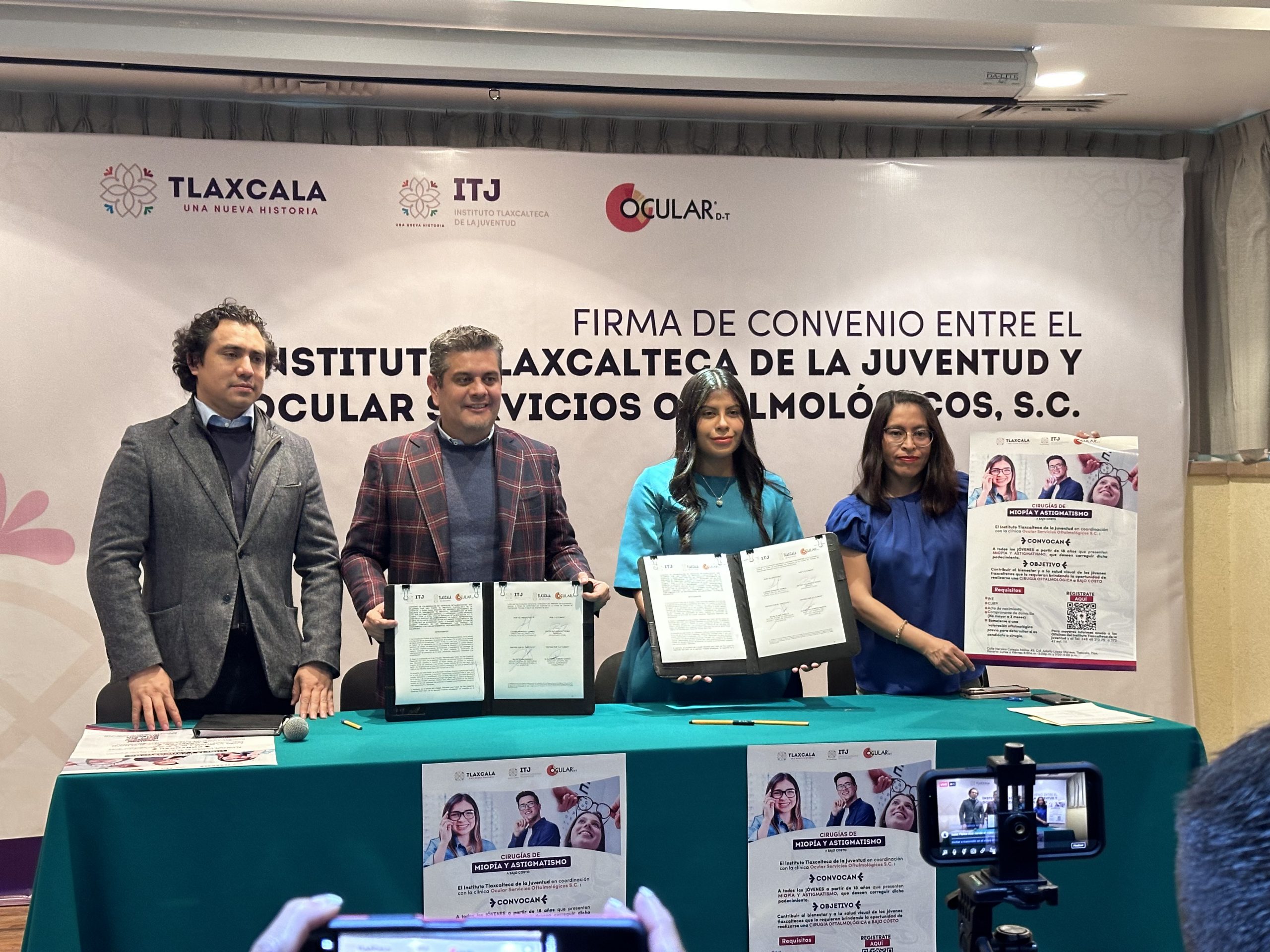 Recuperarán vista jóvenes tlaxcaltecas; ITJ prepara cirugías a bajo costo