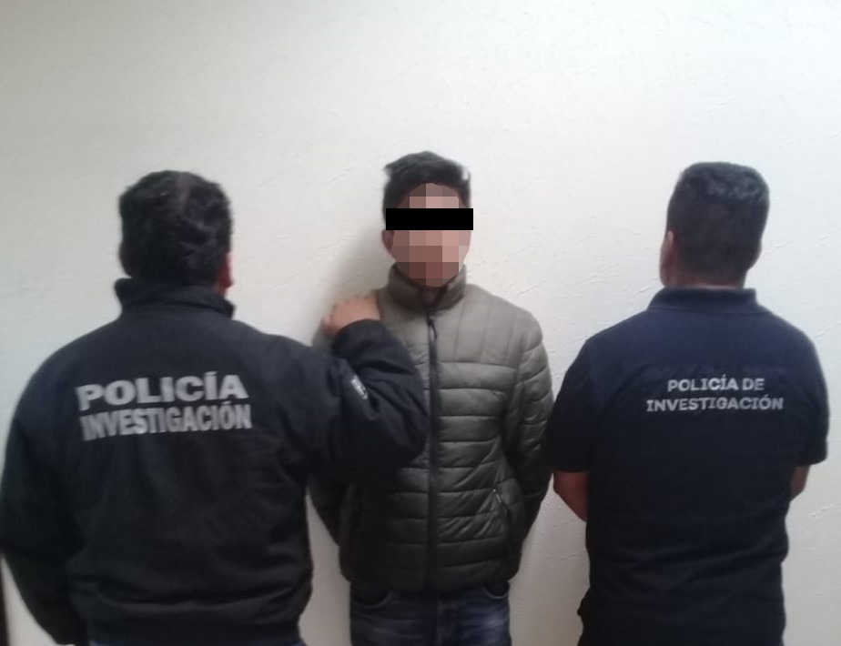 Detienen a hombre por el delito de extorsión 
