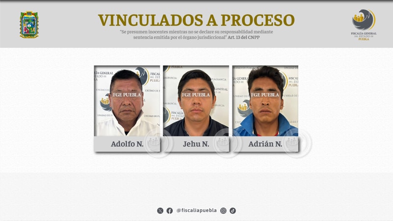 Adolfo N., Jehu N. y Adrián N. son enviados a prisión como presuntos responsables de una manifestación violenta