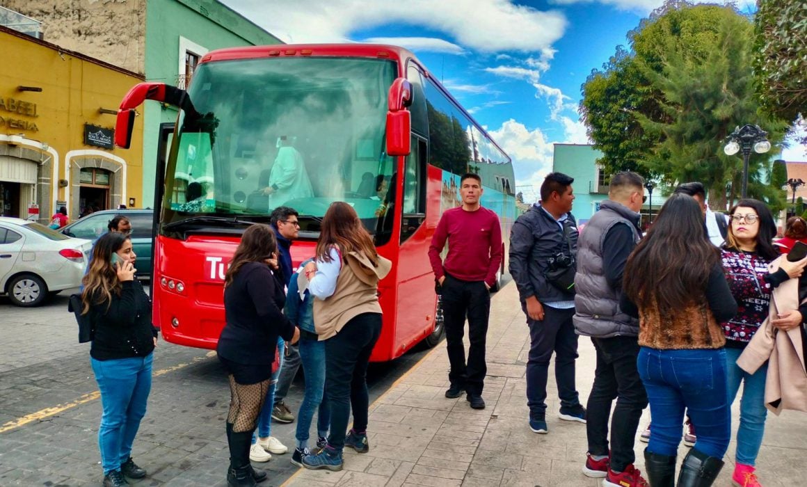Recibe Huamantla a visitantes del Touritour ADO