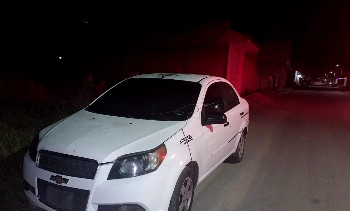 Asegura Policía de Chiautempan vehículo con reporte de robo