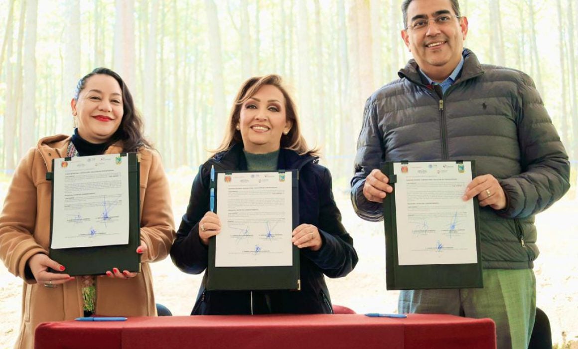 Firma gobierno de Tlaxcala convenio para prevenir tala ilegal en La Malinche
