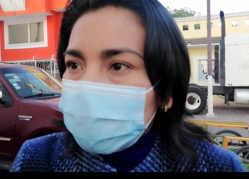 Red de Apoyo a Mujeres en Peligro proyecto en puerta de SMDIF Cuautlancingo 