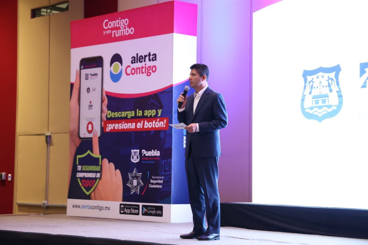 Ayuntamiento de Puebla presenta app Alerta Contigo