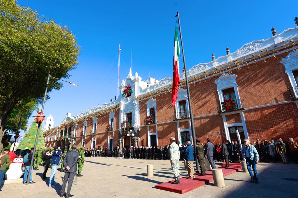 Encabezó SEGOB primera ceremonia cívica del año 2023