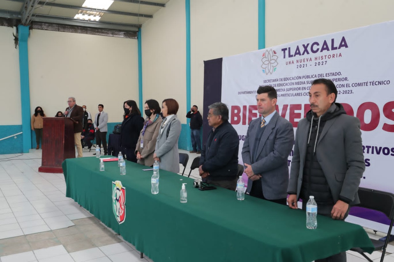 Inauguró SEPE XV Juegos deportivos de escuelas particulares en Tlaxcala