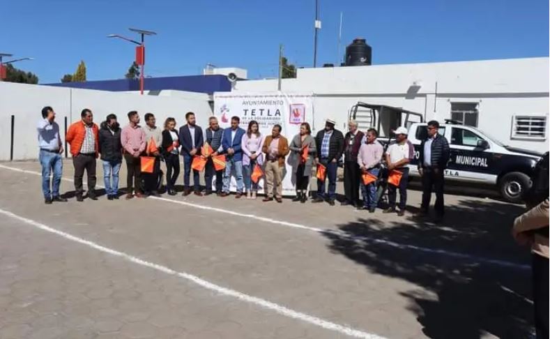 Ayuntamiento de Tetla de la Solidaridad inicia ampliación y construcción del Edificio de la Dirección de Seguridad Pública