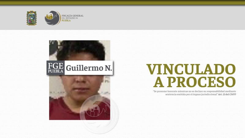 Guillermo N. es enviado a prisión por robo y posesión de droga en Huejotzingo