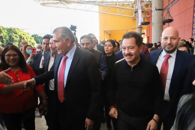 Afirma Ignacio Mier que respaldará a quien sea elegido candidato de Morena a la gubernatura de Puebla