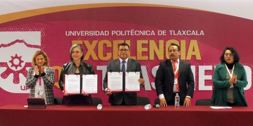 Firman CEDH y UPTX convenio de colaboración académica