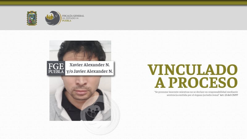 Xavier Alexander N. es enviado a prisión acusado de los delitos de violación y abuso sexual