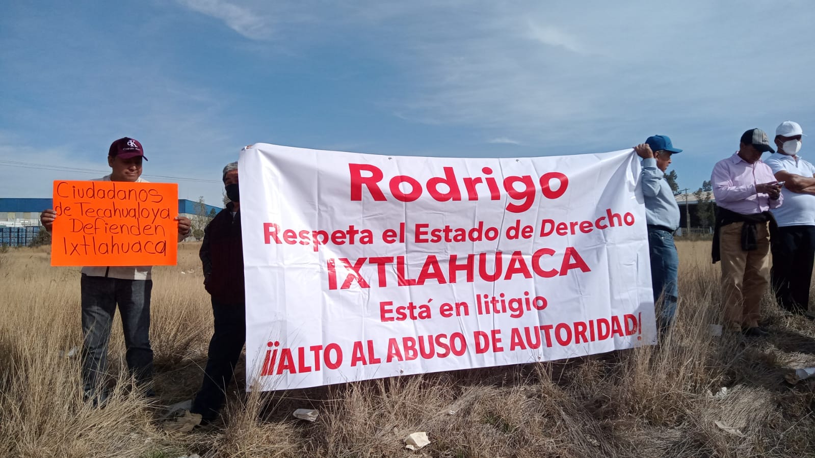 Insisten pobladores de Teolocholco en irregularidades por uso de predio para cuartel de la GN
