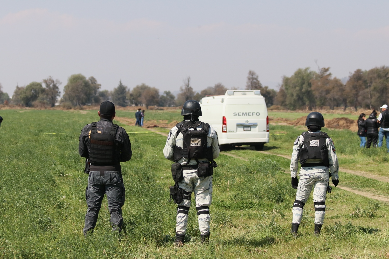 Hallan en predio cuerpo calcinado de una persona, en Nativitas 