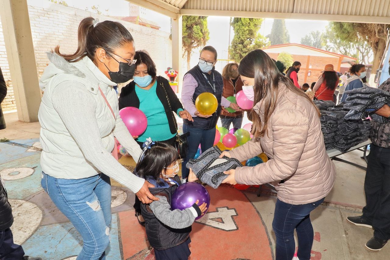 Más del 50% de avance registran entregas de "Abrazado a la Infancia": María de la Barreda