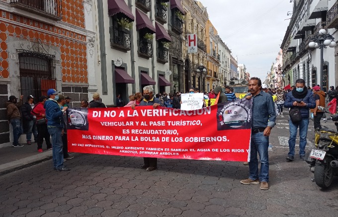 Pide Antorcha Campesina que verificación vehicular sea gratuita en Puebla