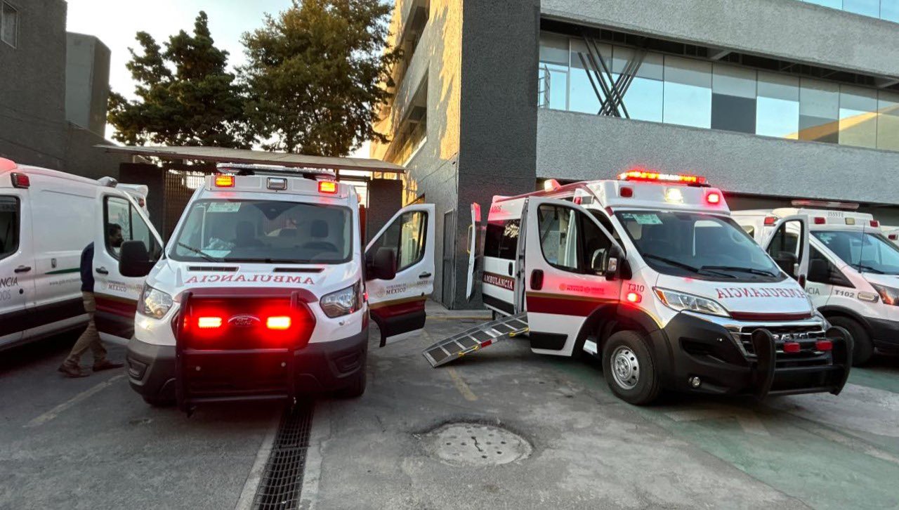 Estrena ISSSTE Tlaxcala dos ambulancias nuevas y equipadas 