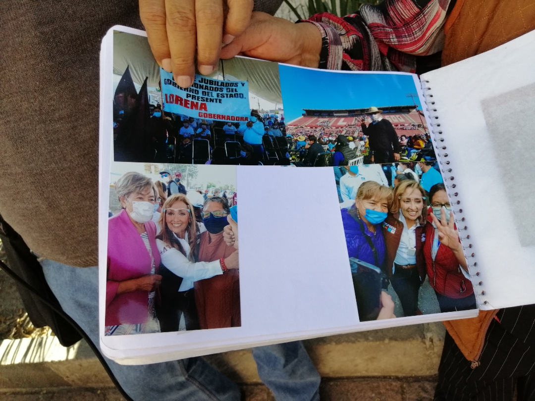 De nueva cuenta Jubilados y Pensionados exigen solución a Pensiones Civiles de Tlaxcala