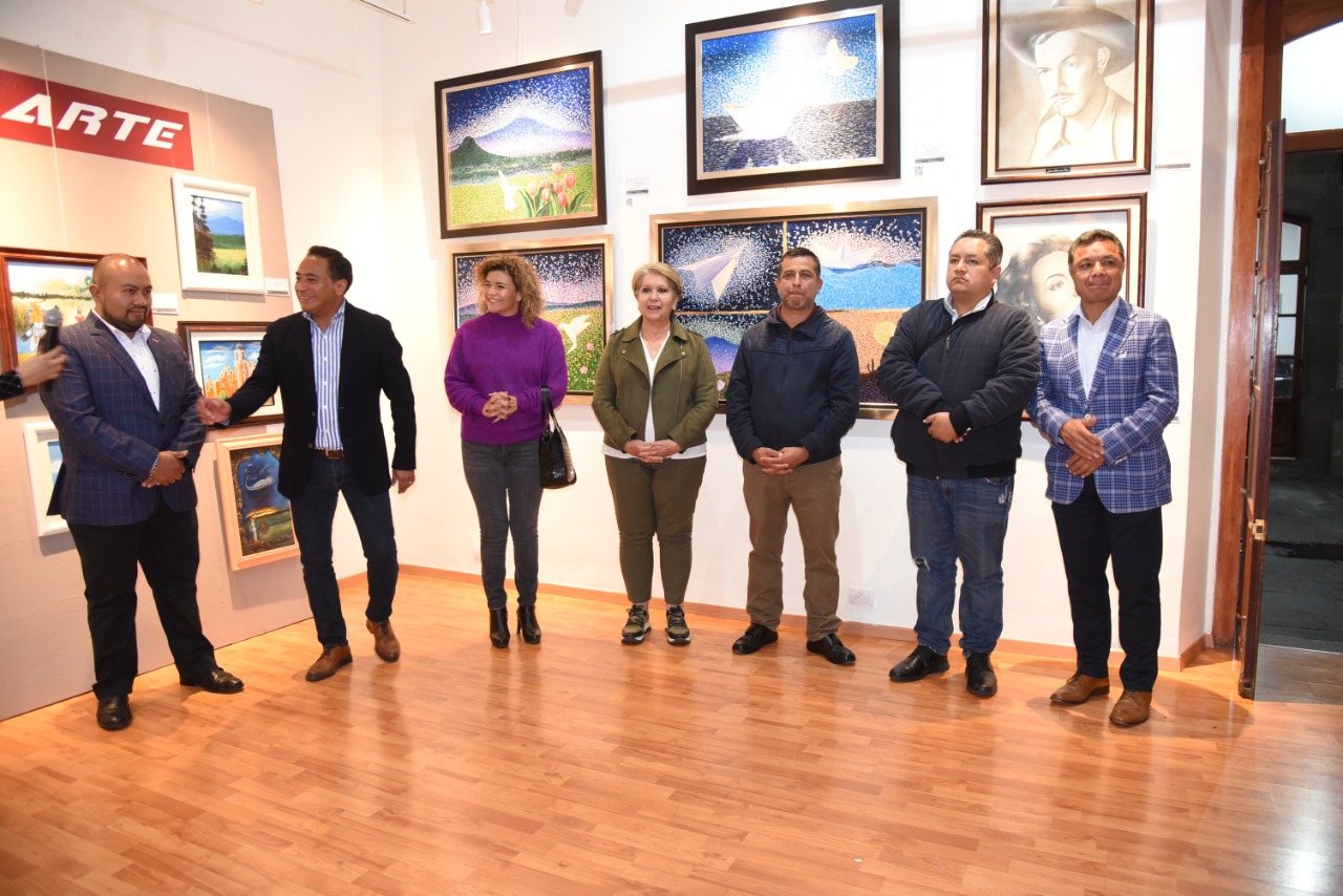 Galería municipal de Tlaxcala con éxito expone la colaboración “Un Jardín en el Palacio”