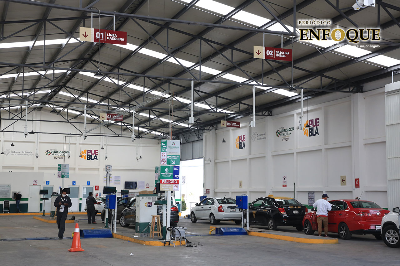 De octubre a diciembre fueron verificados en Puebla 79 mil 250 vehículos