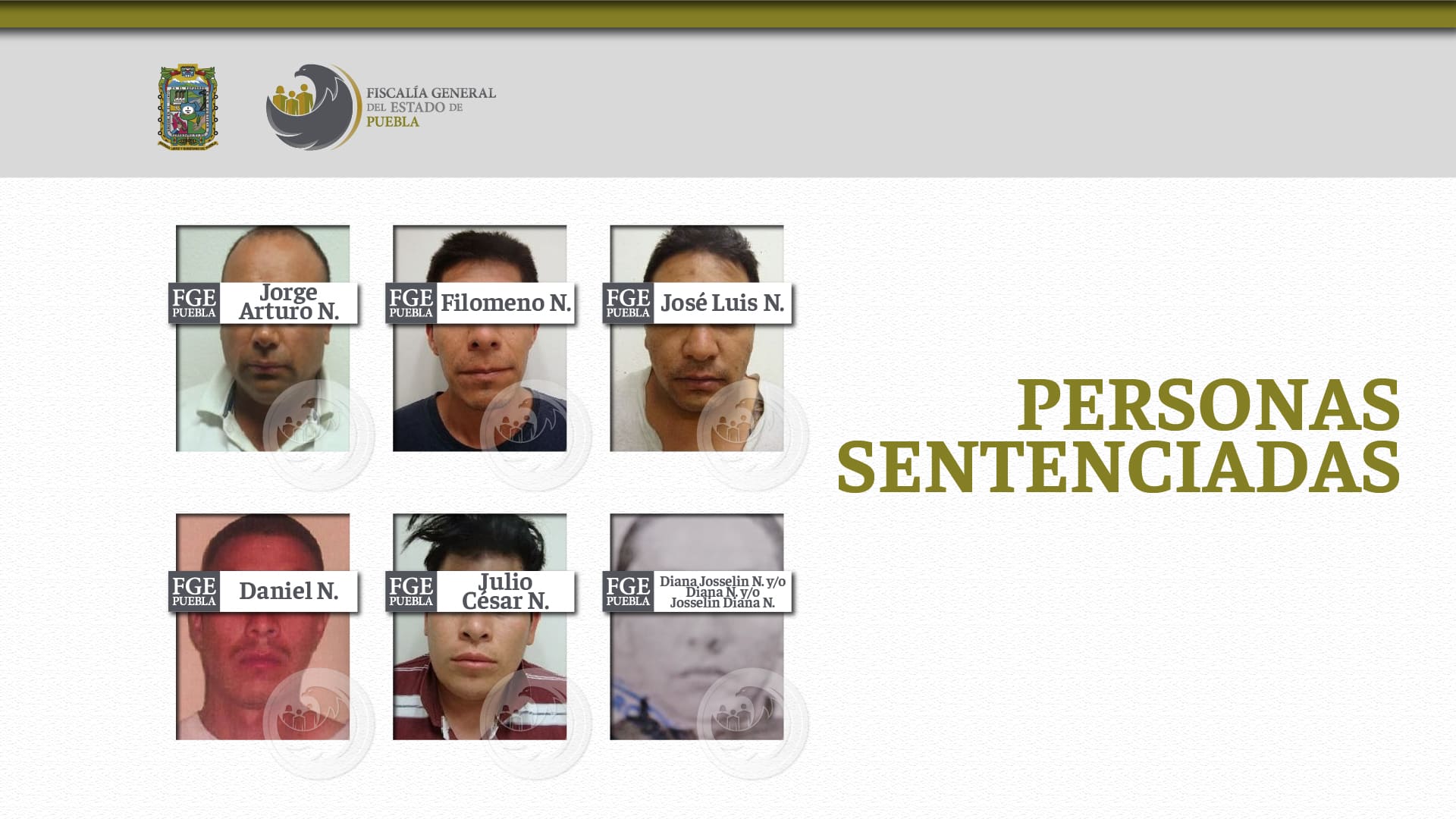 300 años de prisión suman sentencias a 6 responsables de secuestro